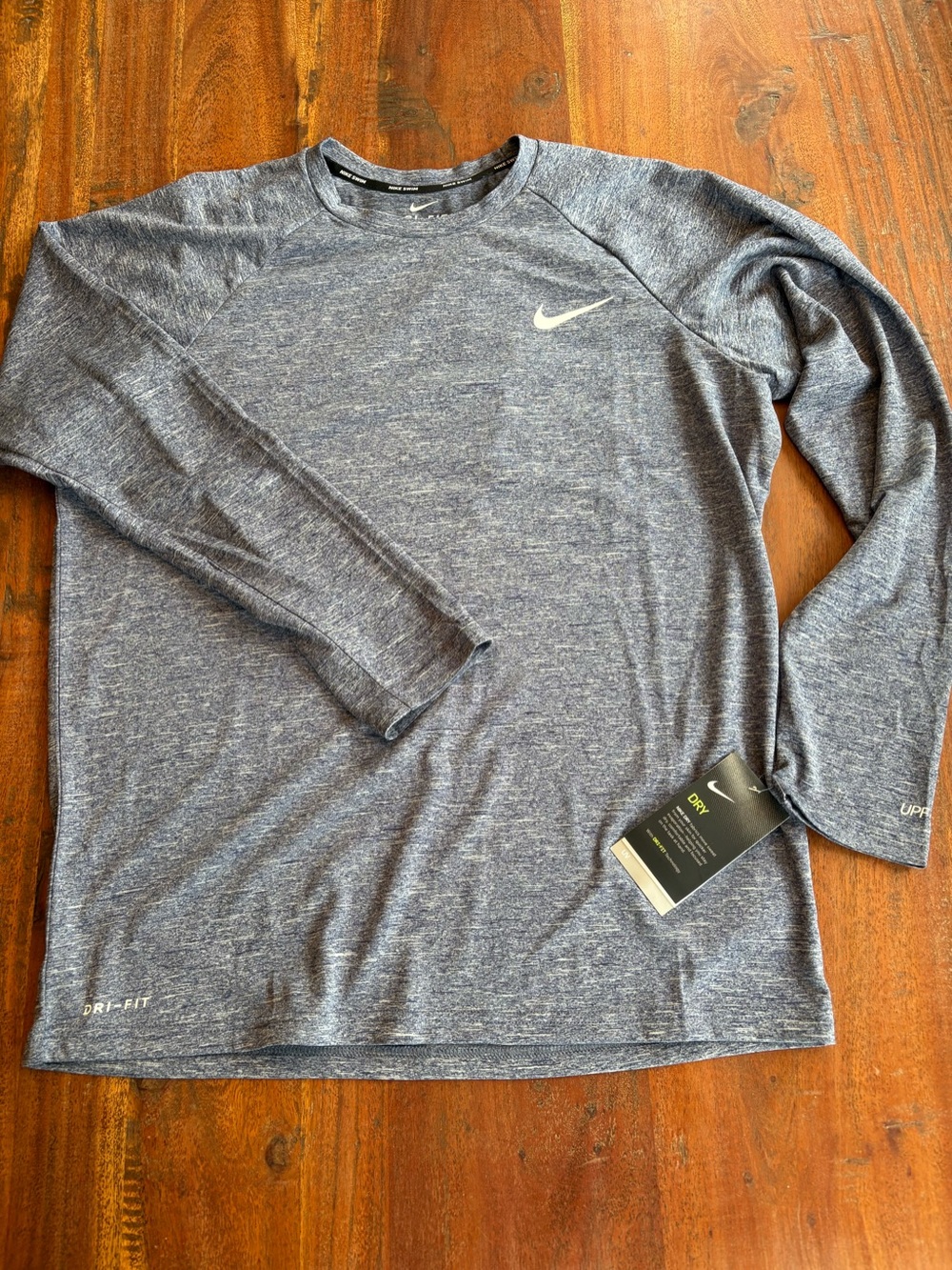 Nike Mens Swim UPF 40+ long sleeve shirt.